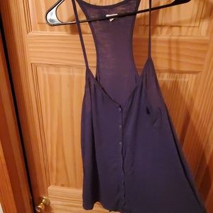 Navy blue Aerie tank top.